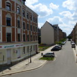 Der Blick aus dem Wohnzimmerfenster