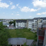 Blick aus dem Baddachfenster