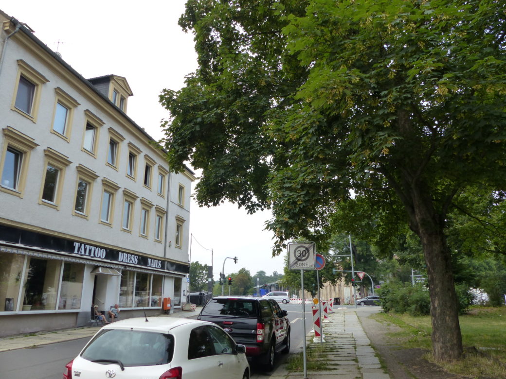 Straßenansicht v. Schloßstraße